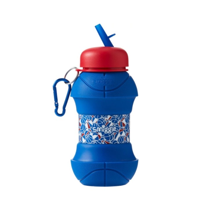Smiggle Bball Squish Silicone Drink Bottle 500ml