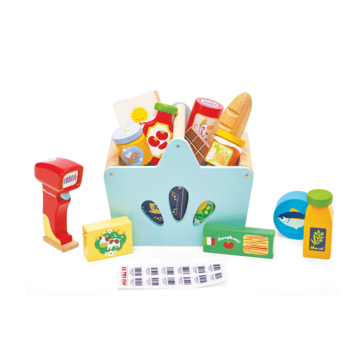 Le Toy Van groceries Set & Scanner