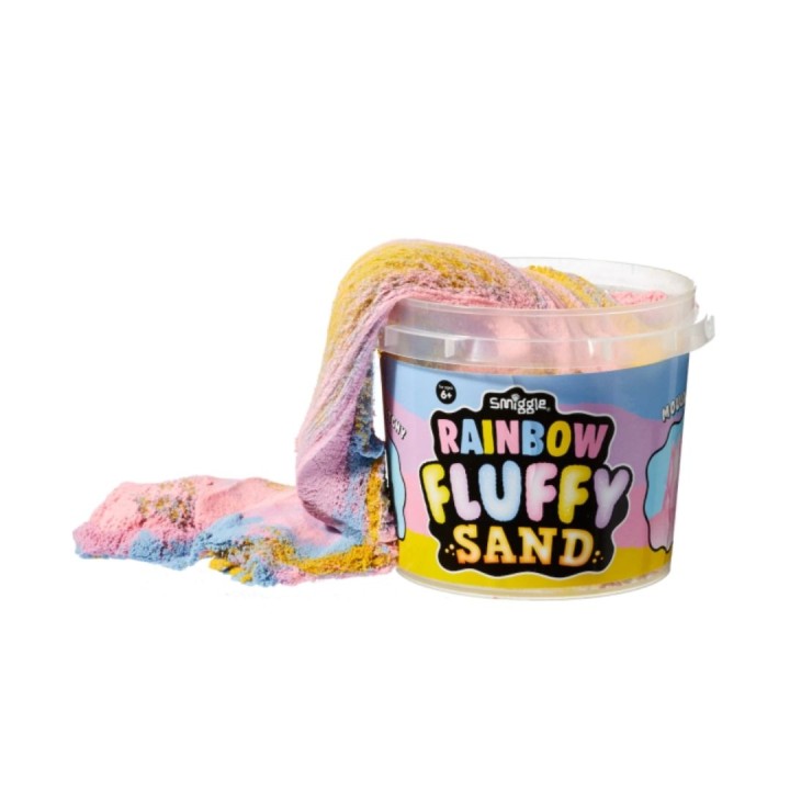 Smiggle Rainbow Fluffy Sand - Pastel