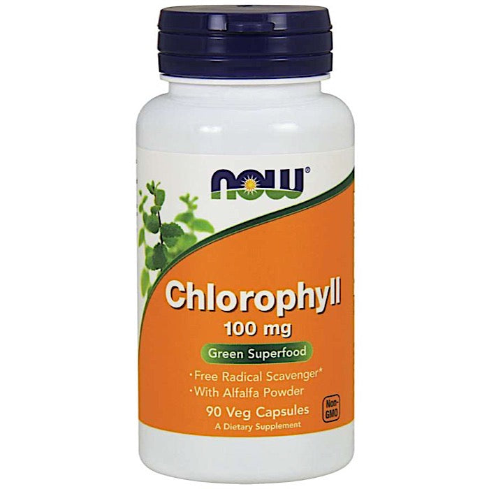 Now Foods Chlorophyll 100 Mg 90 Veg Capsules