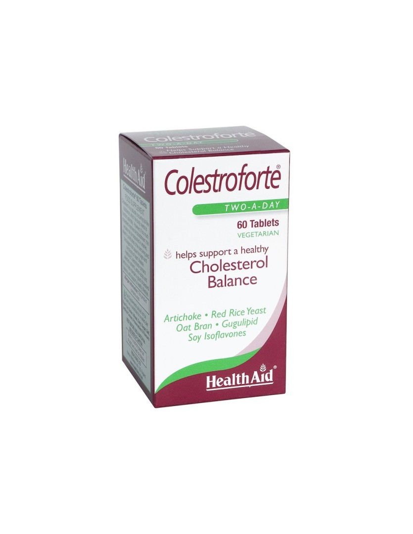 Health Aid Cholestroforte Red Rice Yeast 60Tabs