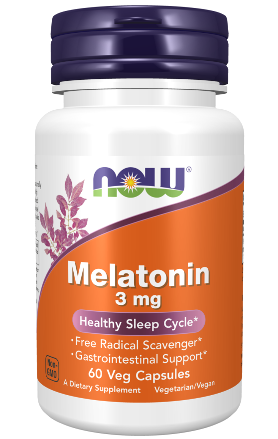 Now Foods Melatonin 3Mg 60 Capsules