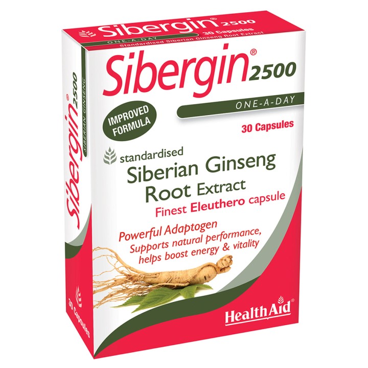 Health Aid Sibergin Siberian 2500Mg 30Capsules