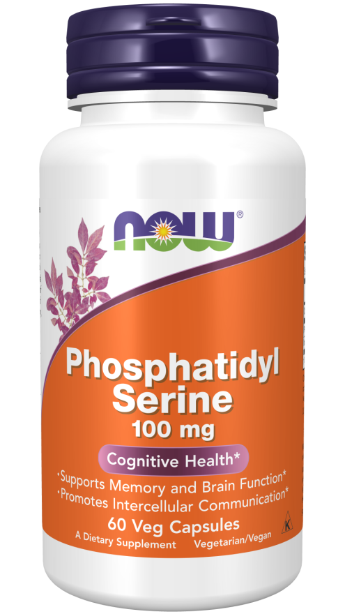 Now Foods Phosphatidyl Serine 100 Mg 60 Capsules