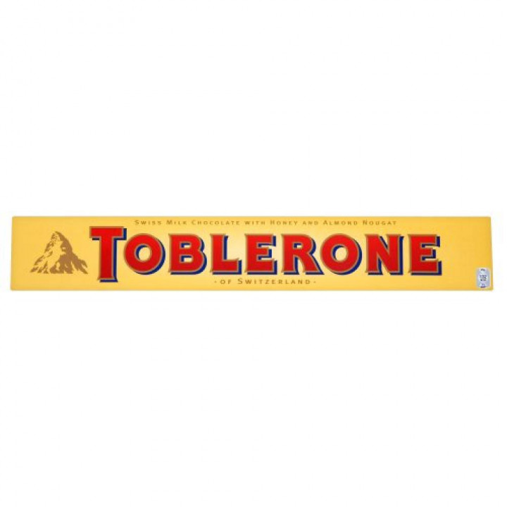 TOBLERONE SWISS MILK CHOCOLATE BAR WITH HONEY & ALMOND NOUGAT 200G