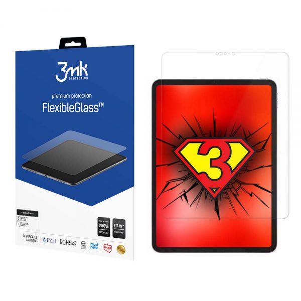 3Mk Flexible Tablet Tempered Glass 7H For Apple Ipad Pro 12.9 "2021 5Th Gen Colour 1Pc