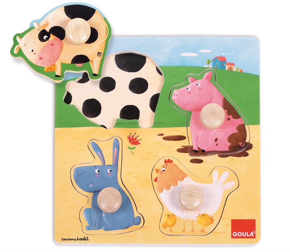 Farm Animals Puzzle (12 months+)