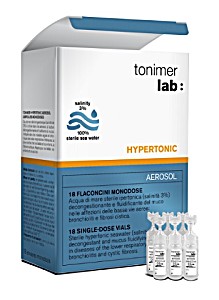 Tonimer Lab Hypertonic Aerosol  Ampoules, 18X3Ml