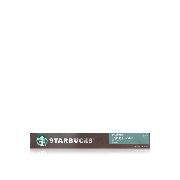Starbucks Pike Place Roast Lungo Intesity 7 Coffee Capsules X10