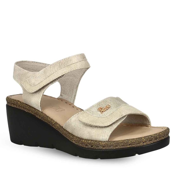 Parex Beige Women's Platforms S2021 11723023 Size 37 1pc