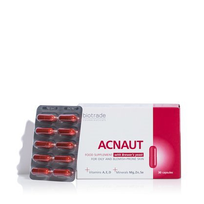 Biotrade Acnaut Food Supplement 30Cps 1pc