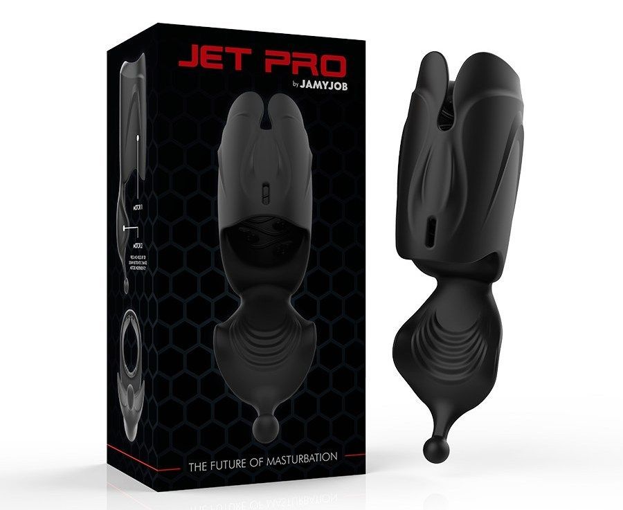 JAMYJOB SILICONE RECHARGEABLE MASTURBATOR