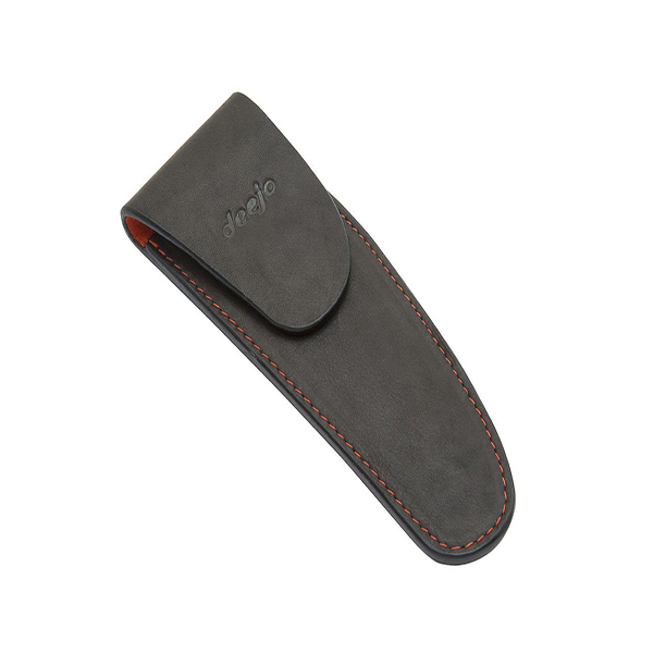 Deejo 37G Belt Leather Sheath, Mocca Colour