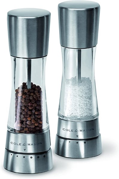 Cole & Mason Derwent Salt And Pepper Mills 190Mm