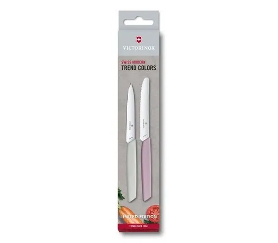 Victorinox Swiss Modern Paring Knife Set 2Pcs Blush Le2022