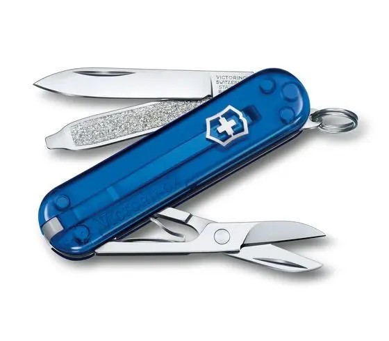 Victorinox Swiss Army Knife Classic Sd 58Mm, Deep Ocean