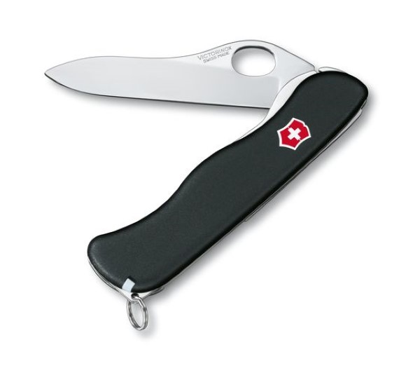 Victorinox Swiss Army Knife 111Mm Sentinel Clip Black Colour