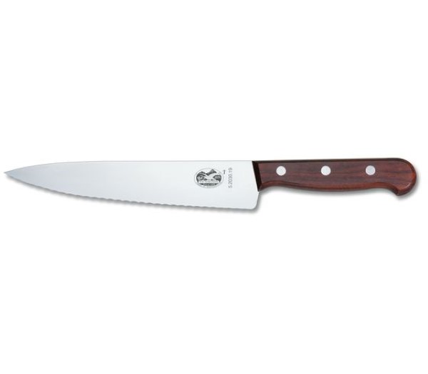Victorinox Wood Carving Knife Wavy Edge, Processed Maple Colour