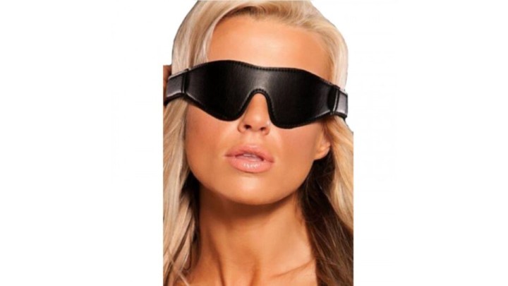 Naughty Toys Leather Padded Blindfold Eye Mask