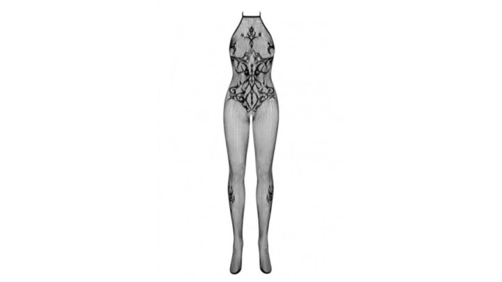 Lingerie Obsessive Spicy Bodystocking With Tattoo Design One Size