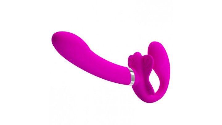 Pretty Love Vibrating Strapless Strap-On Valerie