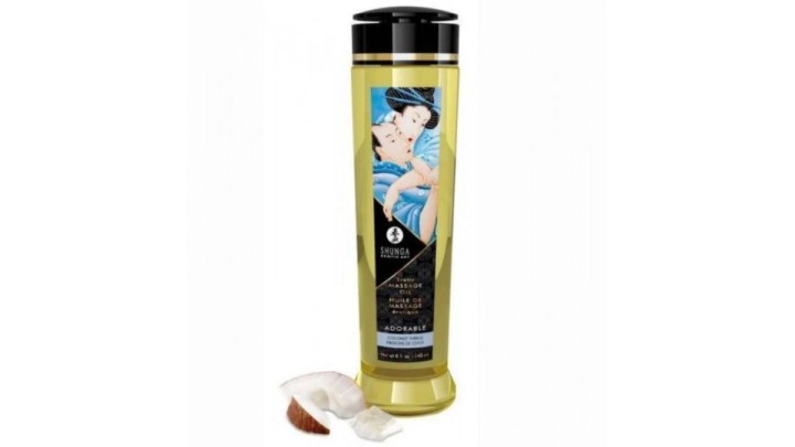 Shunga Massage Oil Coconut Thrills 240Ml