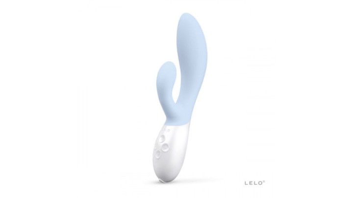 Lelo Ina 3 Rabbit Vibrator Seafoam