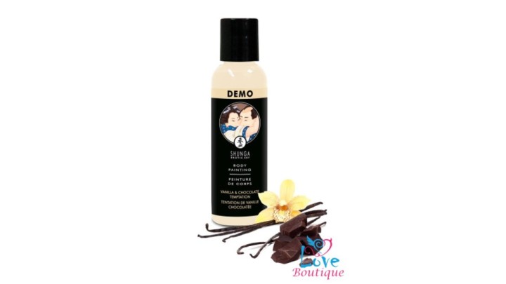 Shunga Vanilla Chocolate Temptation Body Paint 60Ml