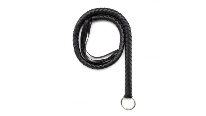 Naughty Toys Black Flogger Tail 65Cm