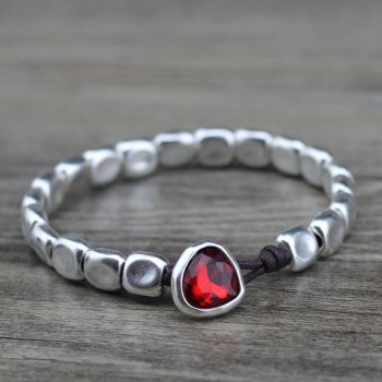 Anslow Women's Bracelet Low0735Lb Red