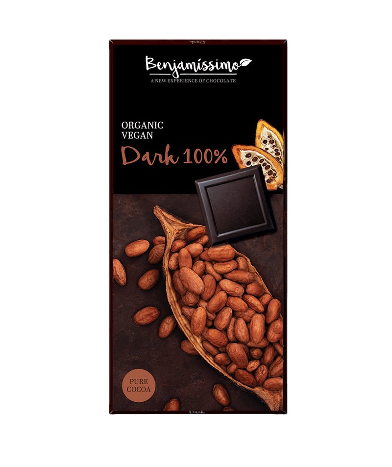 Benjamissimo Dark 100% Vegan Bar 70G Bio