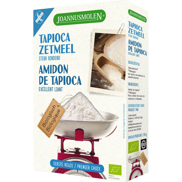 Joannusmolen Tapioca Starch Gluten Free 250G Bio