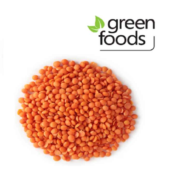 Green Foods Red Lentils 400G Bio