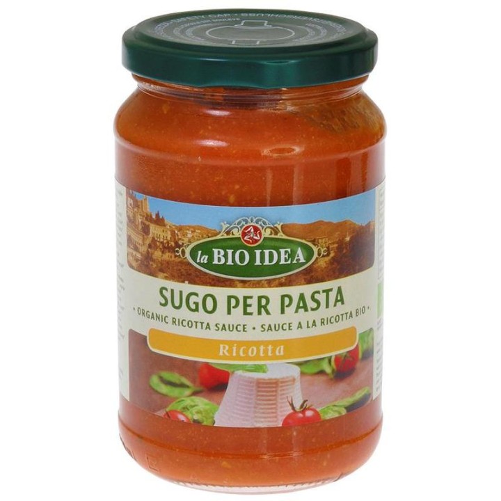 La Bio Idea Tomato Sauce Ricotta 340G Bio