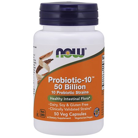 Now Probiotic-10 50 Billion 50Vcaps