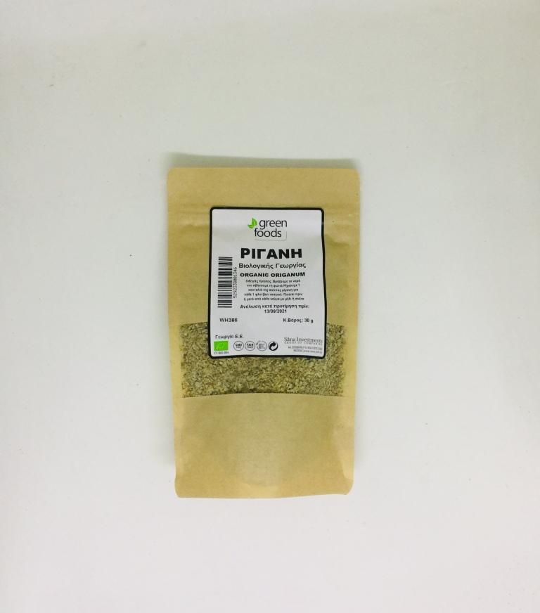 Green Foods Oregano Bio 30G
