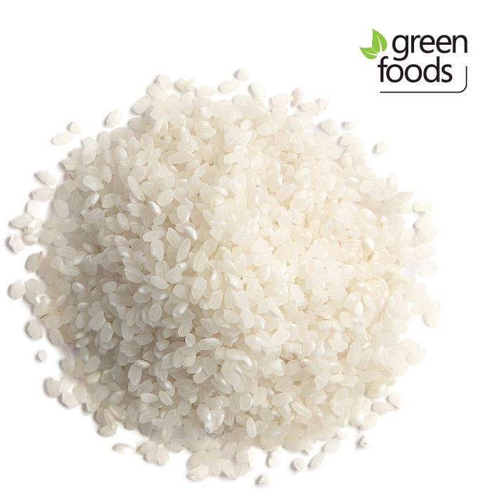 Green Foods Rice Short Grain White 500G Bio