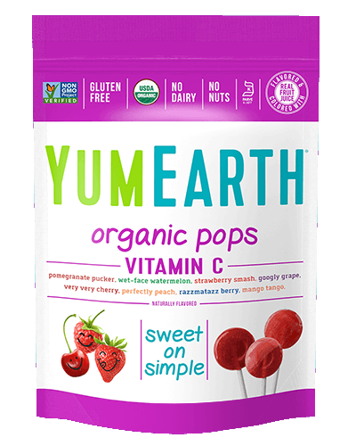 Yumearth Vitamin C Lollipops Bio 14Pcs