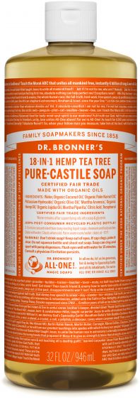 Dr. Bronners Hemp Tea Tree Soap 946Ml