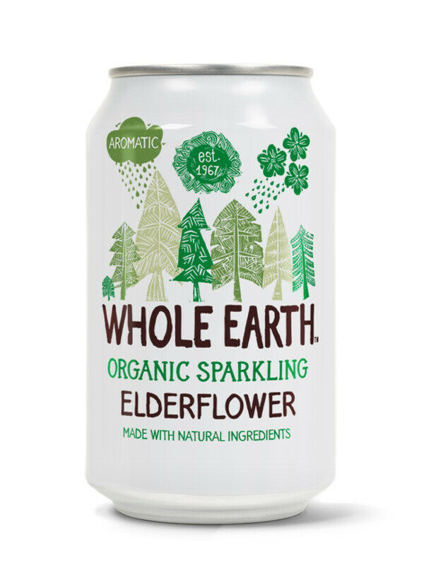 Whole Earth Elderflower Drink 330Ml Bio