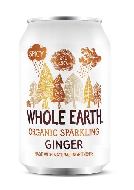 Whole Earth Ginger Soft Drink 330Ml