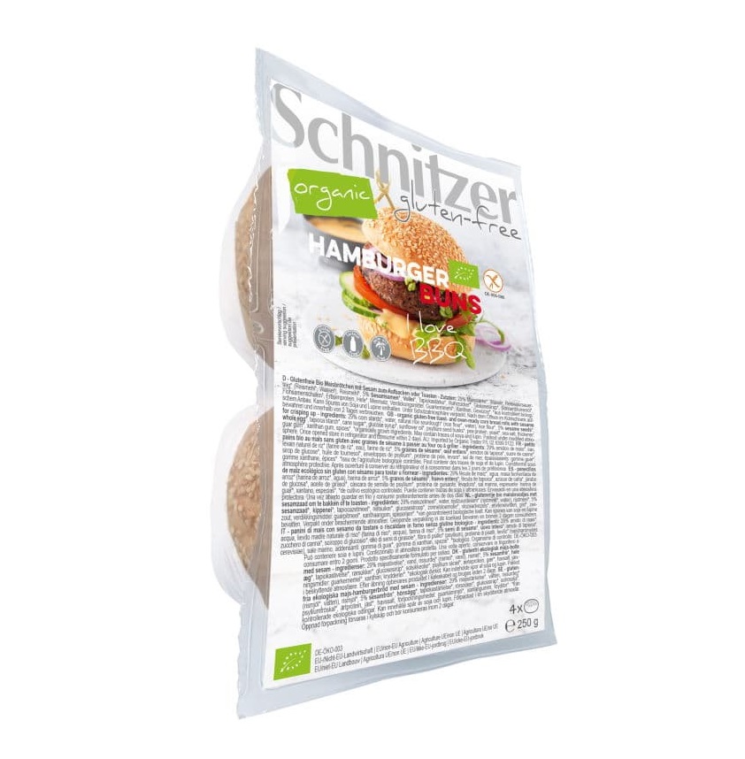 Schnitzer Hamburger Buns 250G Bio
