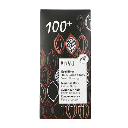 Vivani Pure Chocolate Dark 100G