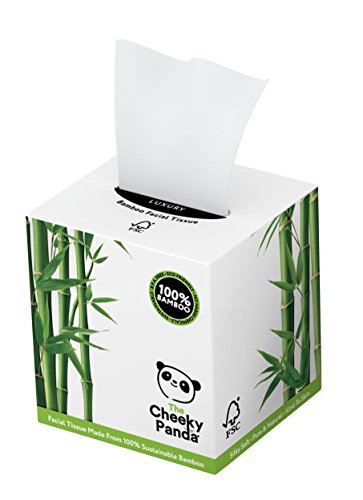 Cheeky Panda Bamboo Facial Tissue Cube Box