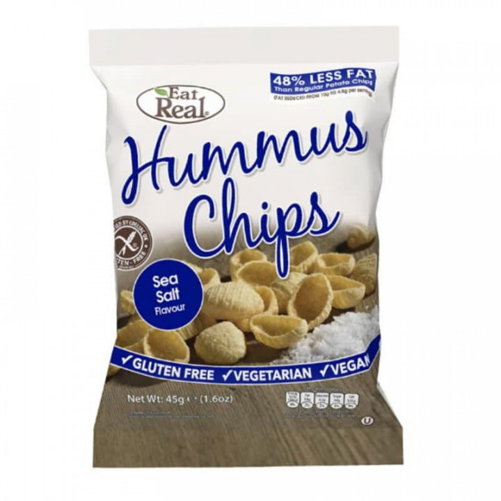 Eat Real Hummus Sea Salt Chips 45Gr
