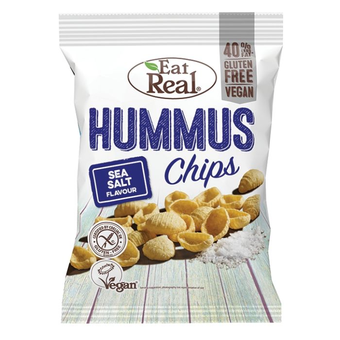 Eat Real Hummus Sea Salt Gluten Free 100G Bio