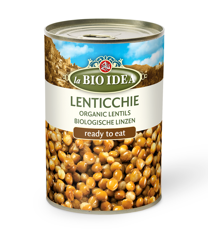 La Bio Idea Lentils Τιν 400G Bio