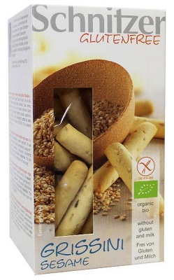 Schnitzer Crackers Sesame Gf 100G Bio