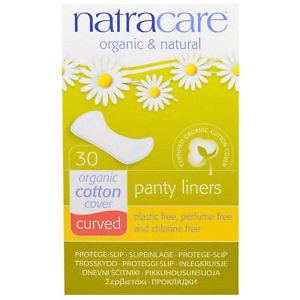 Natracare Natural Pantyliners Curved X29
