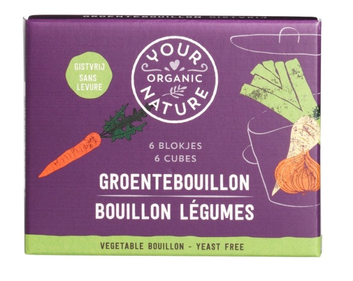 Your Organic Nature Vegetable Cubes 66G Bio